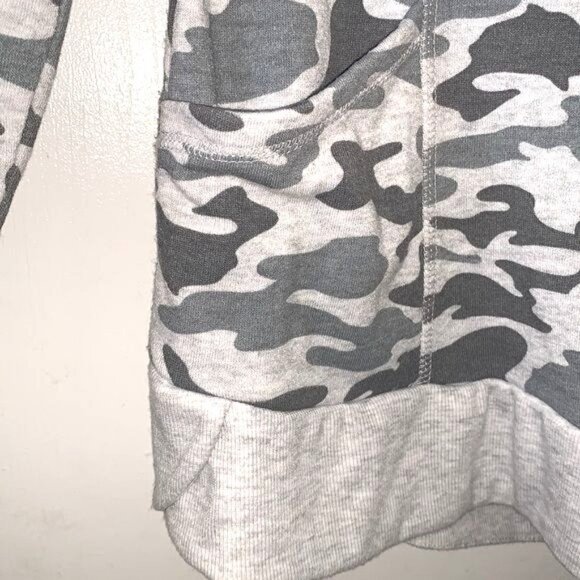 90 Degree By Reflex Womens Camouflage Print Cowl Neck Pullover Sweatshirt L - Picture 5 of 9